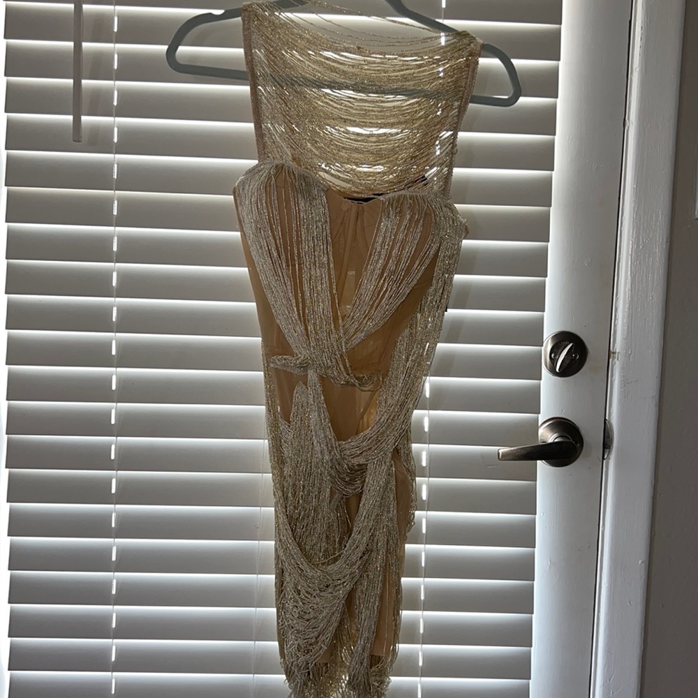 A Rosie fringe mini dress